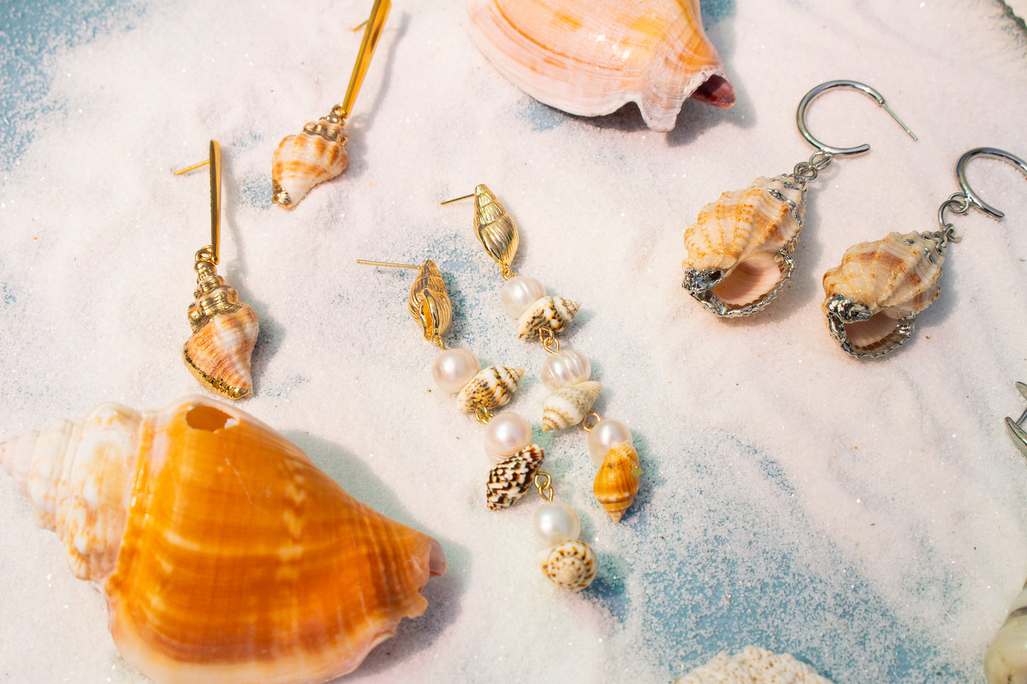 Sally's Seashells by the Sea Shore Earrings