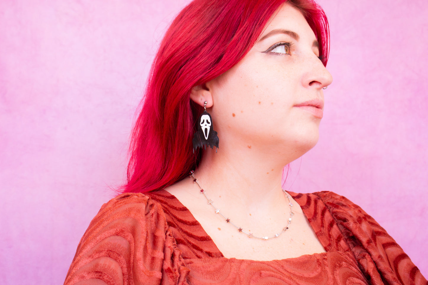 Titanium Starry Night Necklace