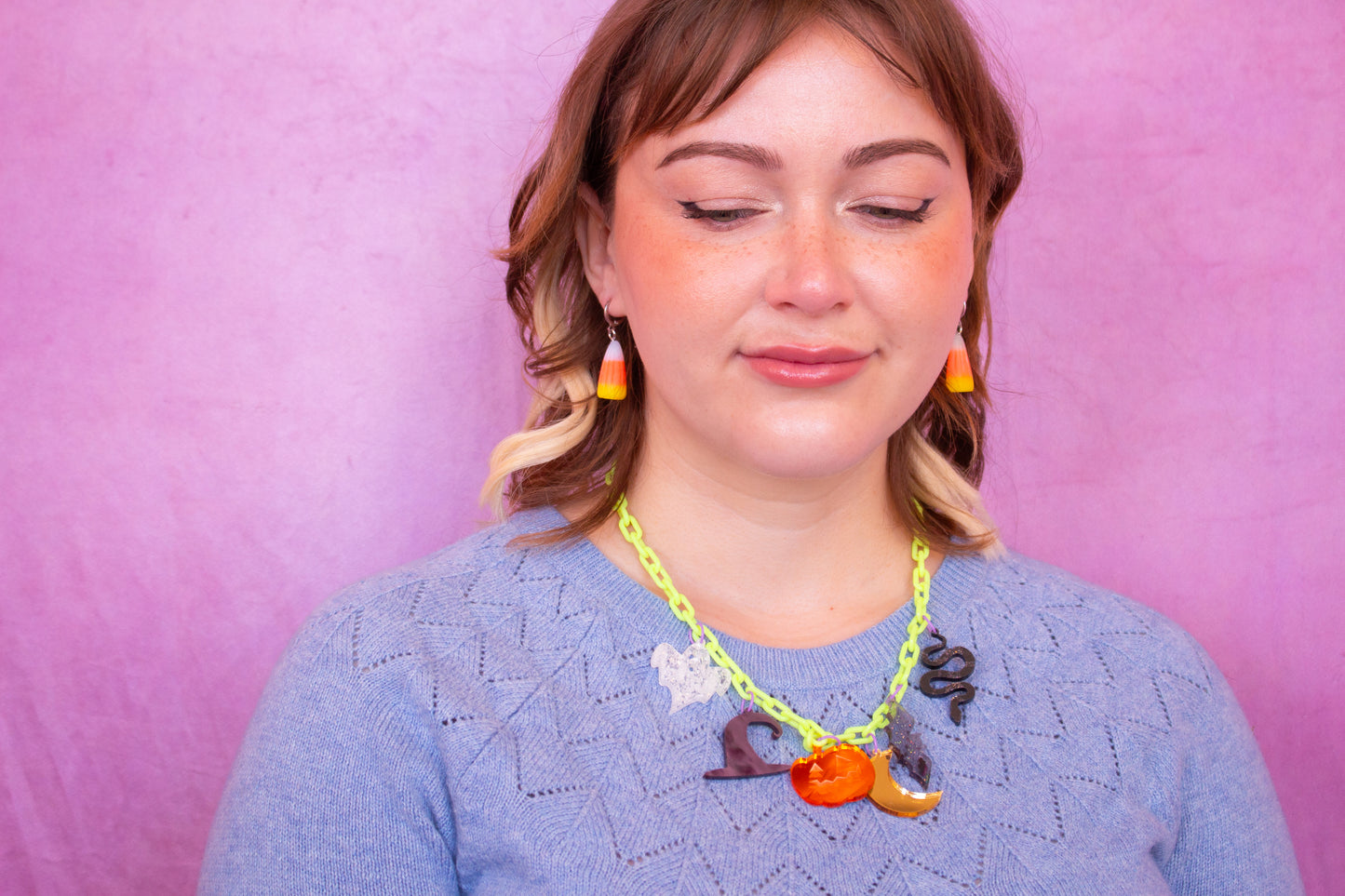 Spooky Charm Necklacce