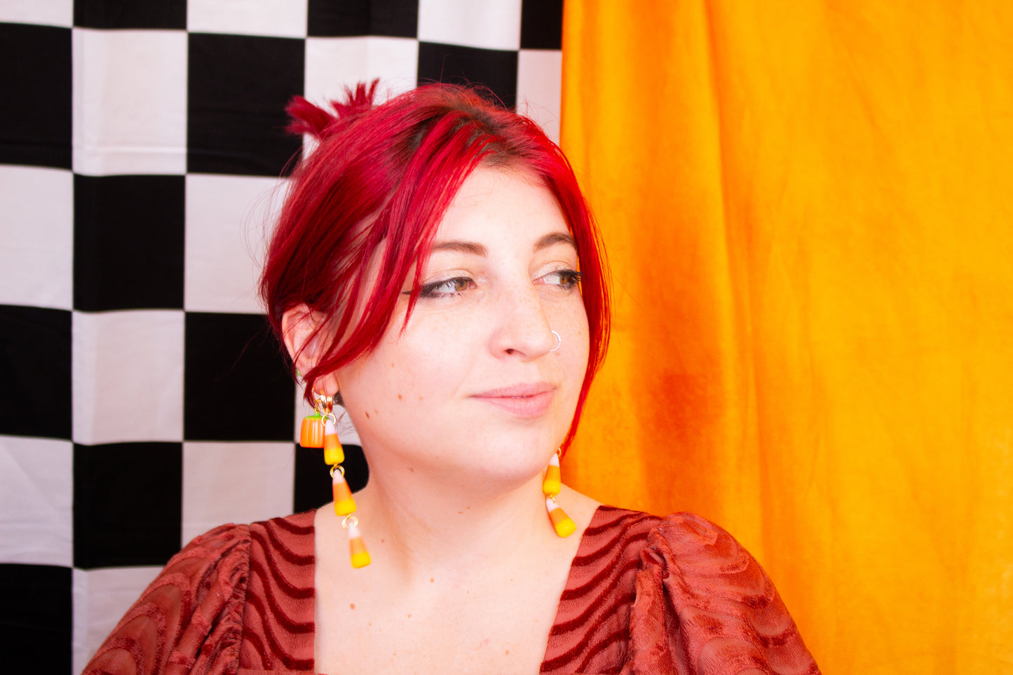 These Earrings are Corny