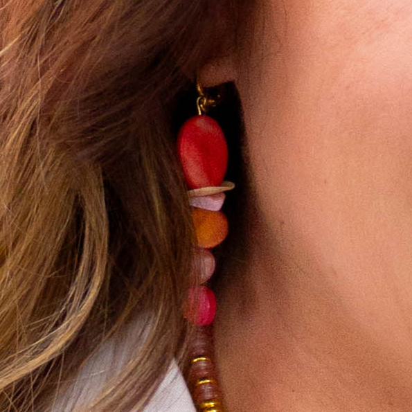 Sherbet Shell Earrings