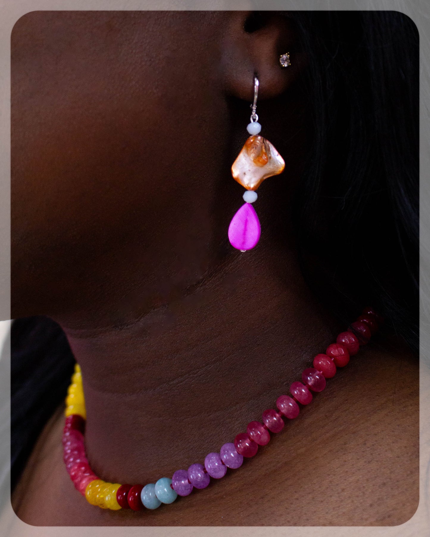 Colorful Tidepool Earrings