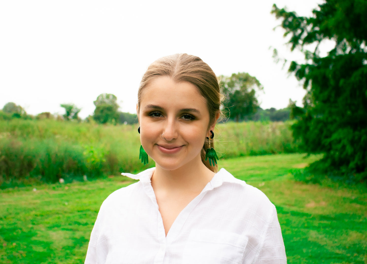 Witch Upon a Star Hand Earrings