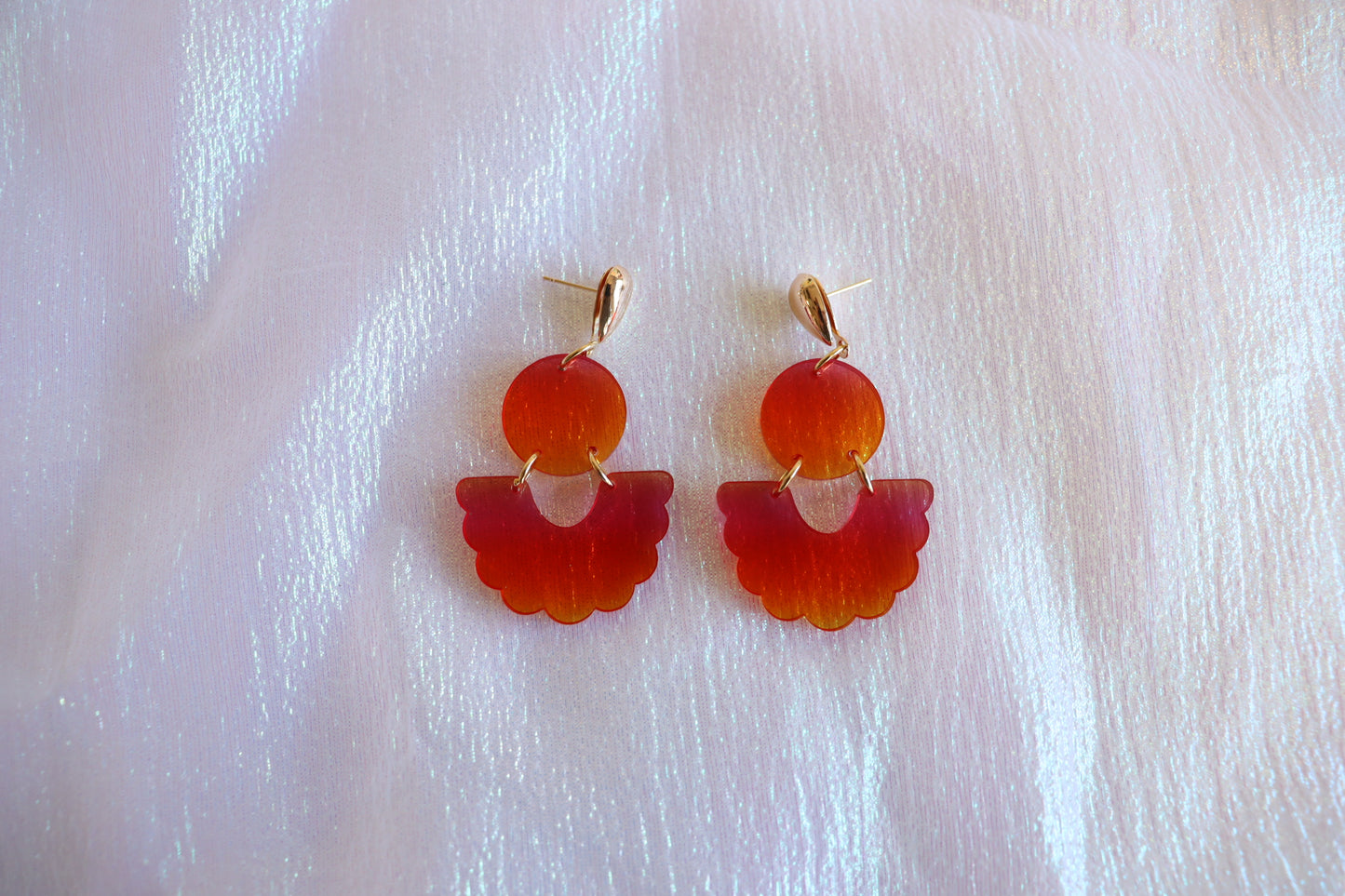Cutie Scalloped Earrings