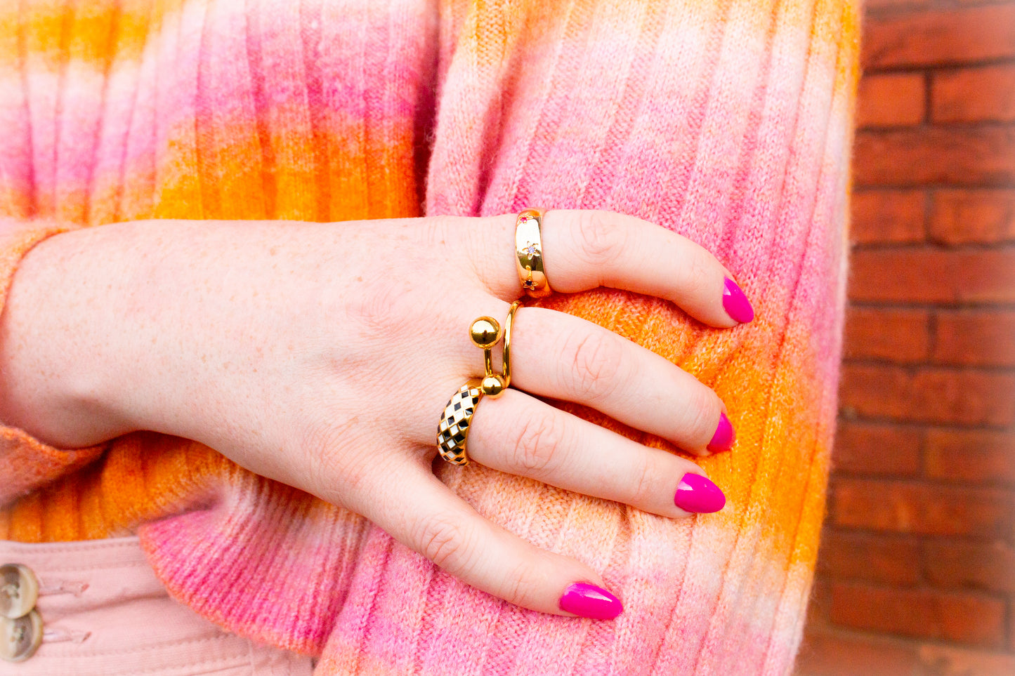Check Mate Titanium Ring