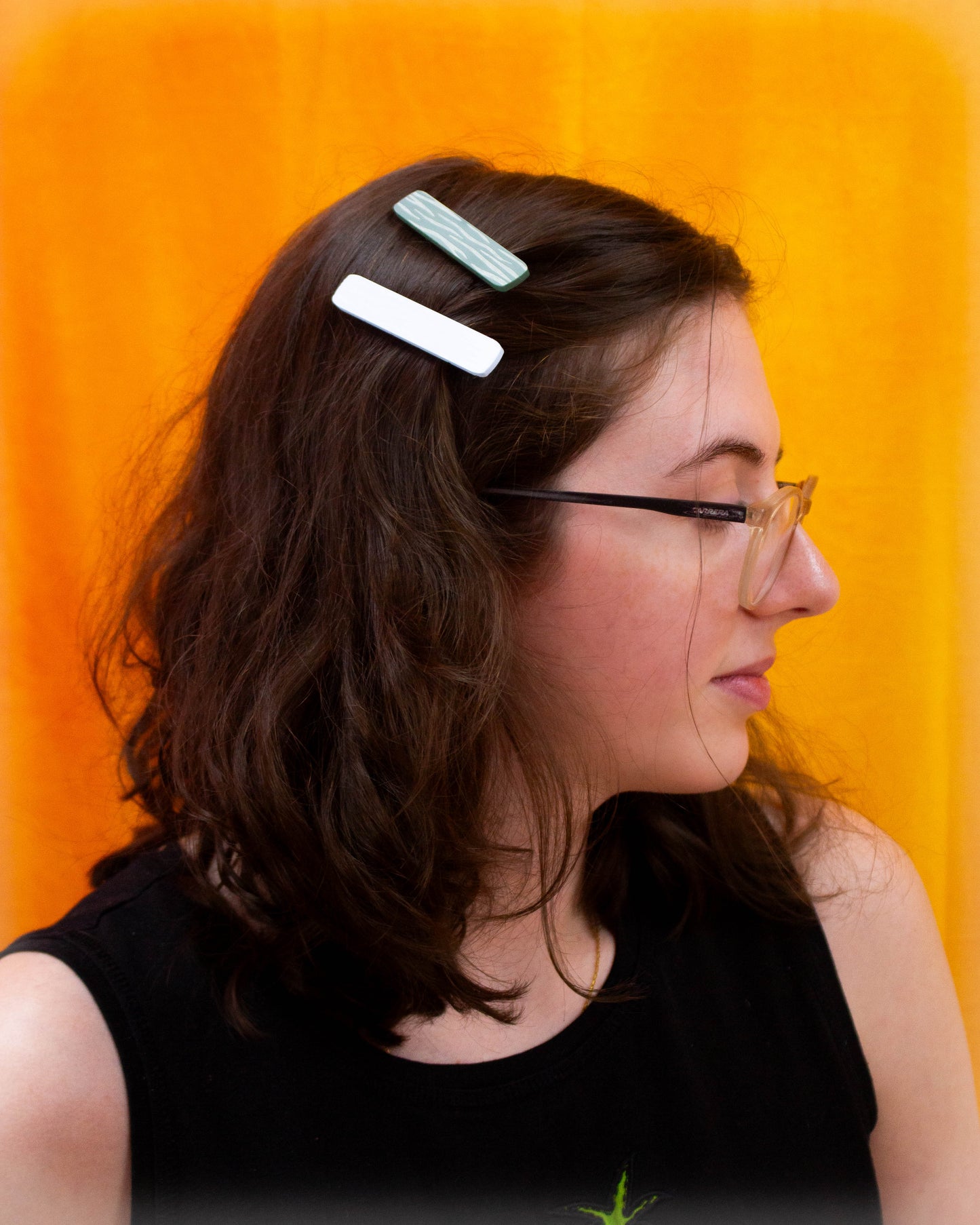 Zebra Stripe Barrettes