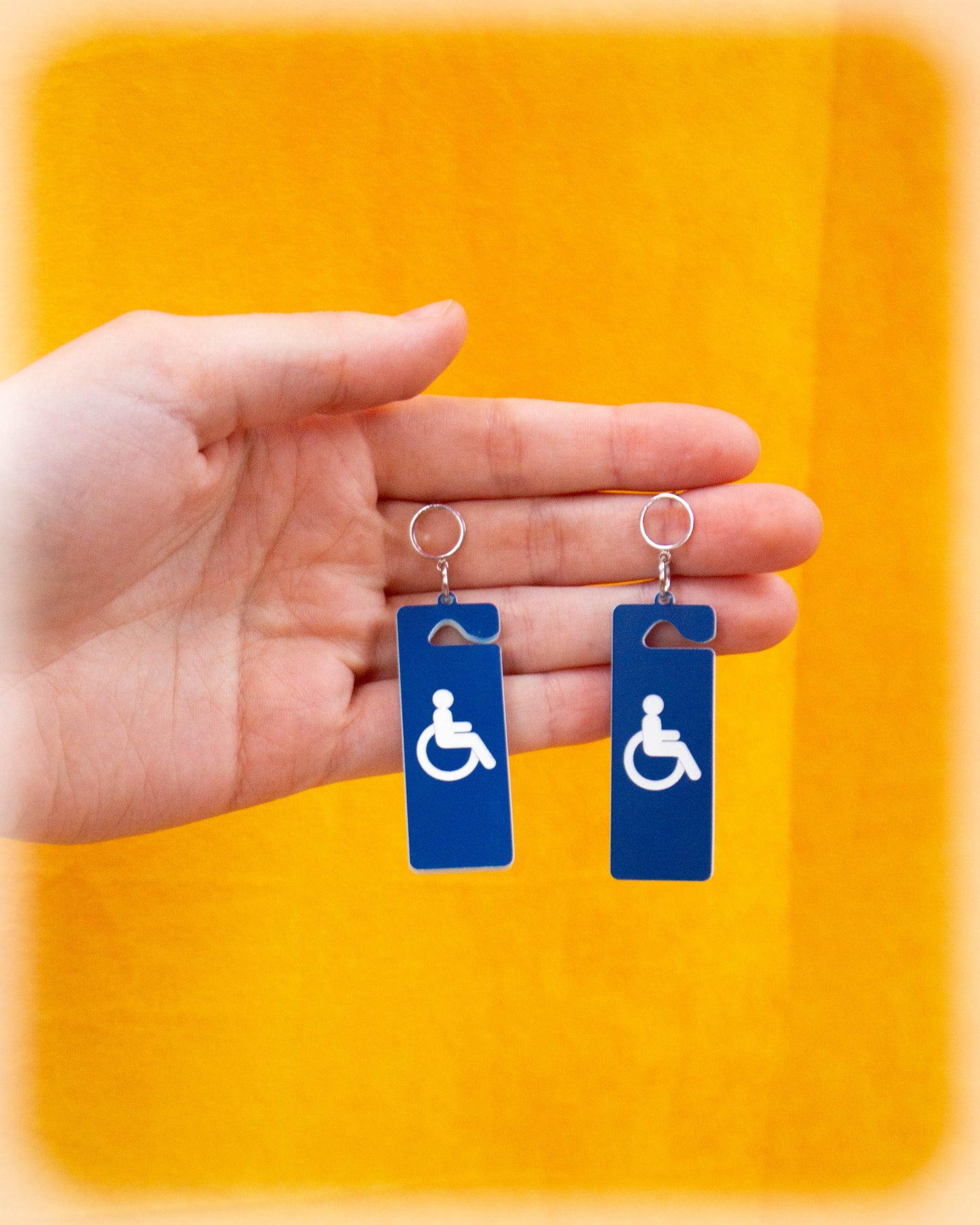 Tired of Ableism - Handicap Placard Earrings