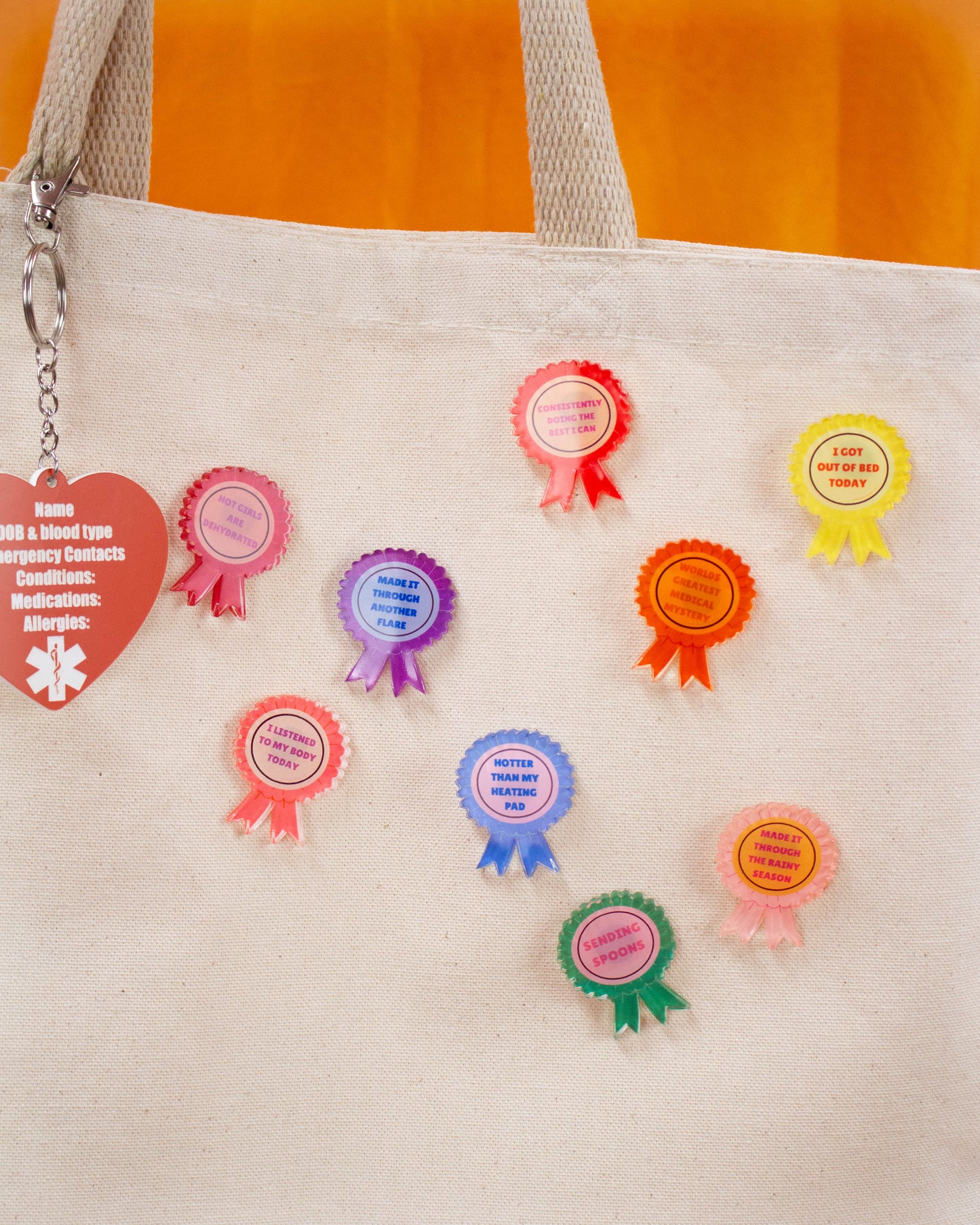 "Sending Spoons" Pin