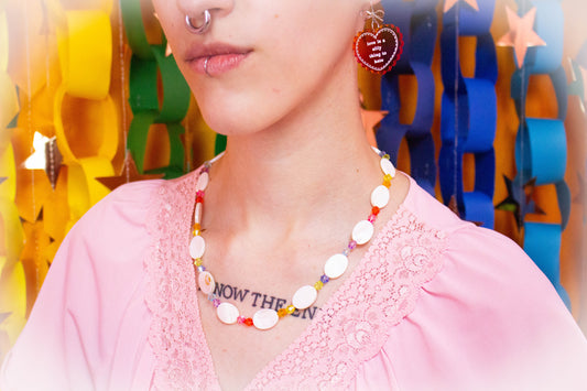 Ocean Rainbow Mermaid Necklace