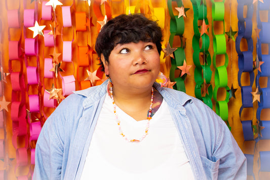 Sunset Pearly Ocean Necklace