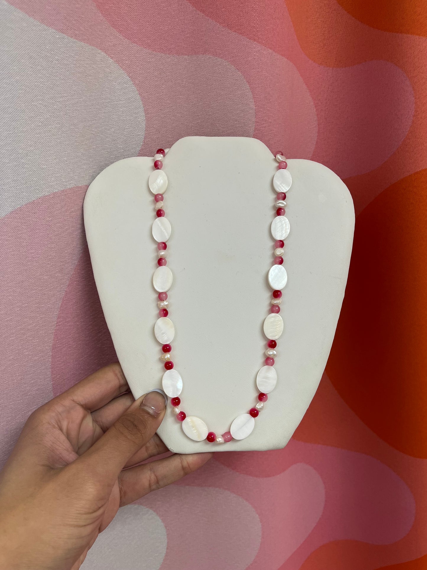 Sweetheart Beaded Necklace