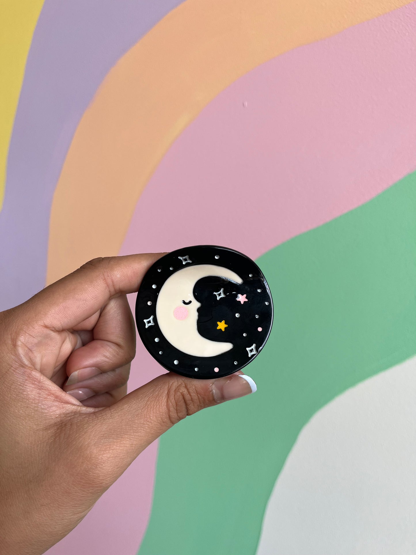 Sun and Moon Hair Claw