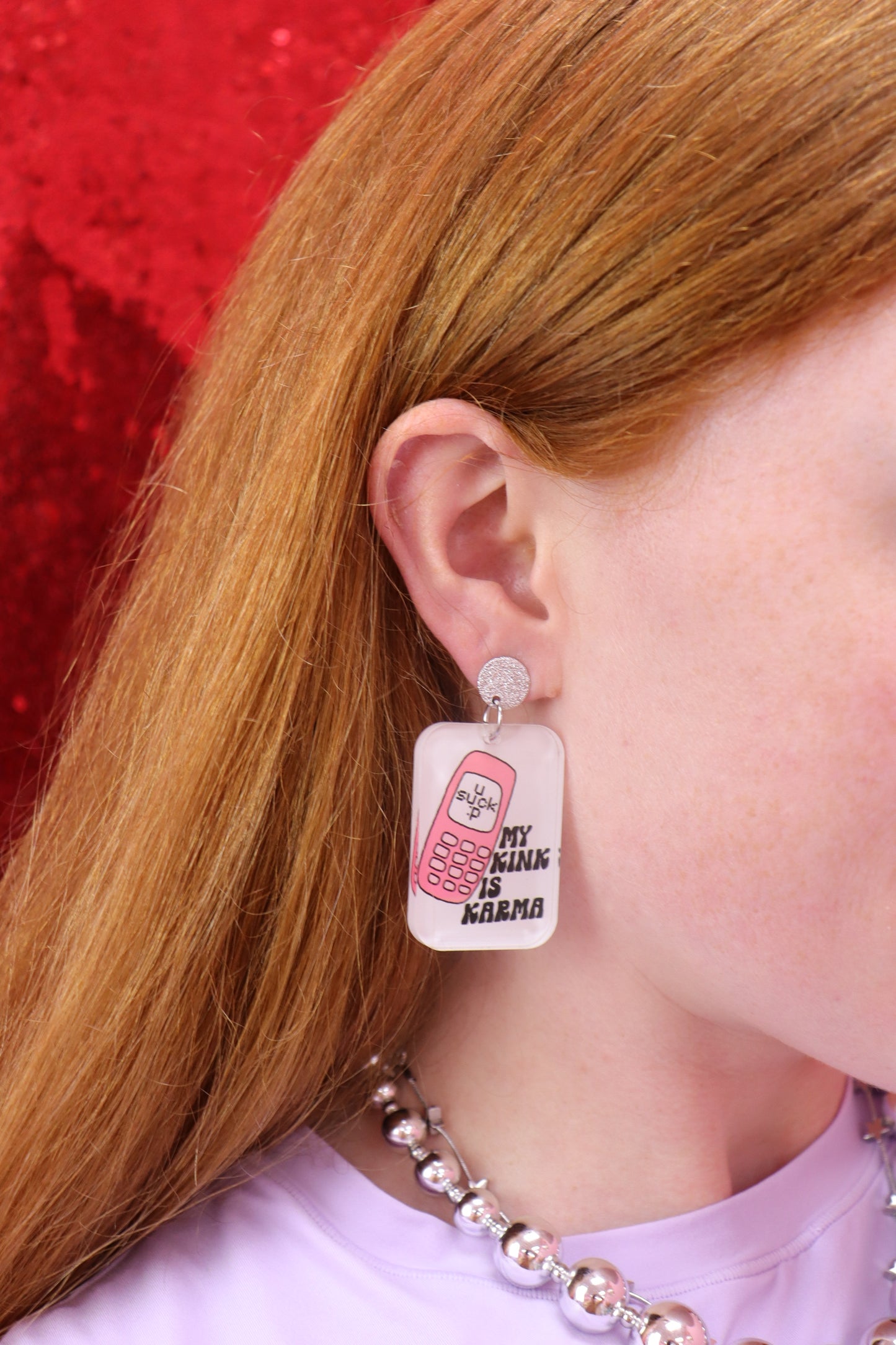 "My Kink is Karma" Earrings