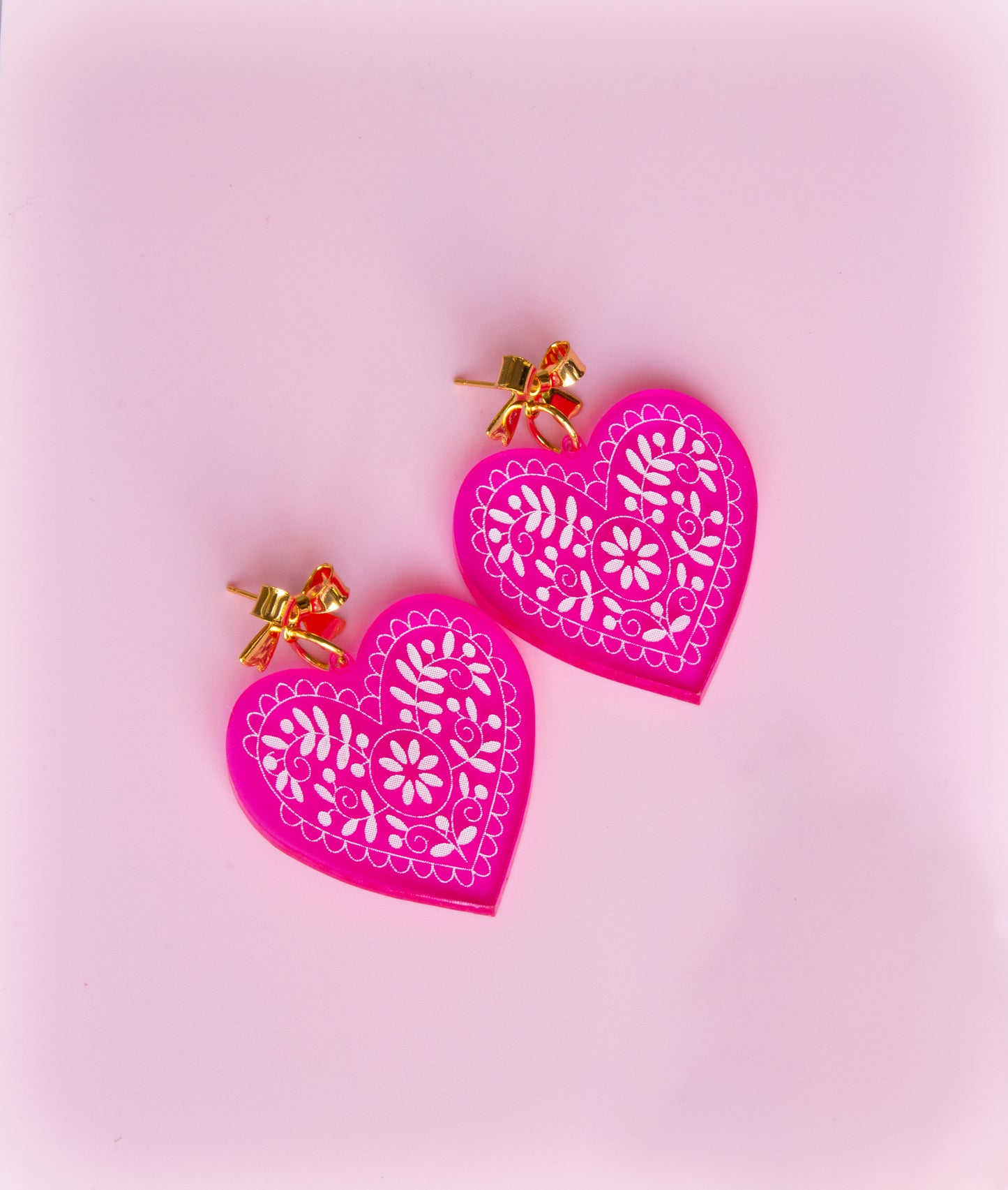 Art for your Ears-Floral Engraved Earrings