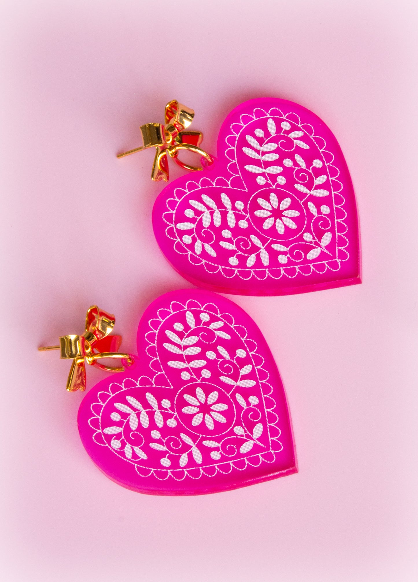 Art for your Ears-Floral Engraved Earrings