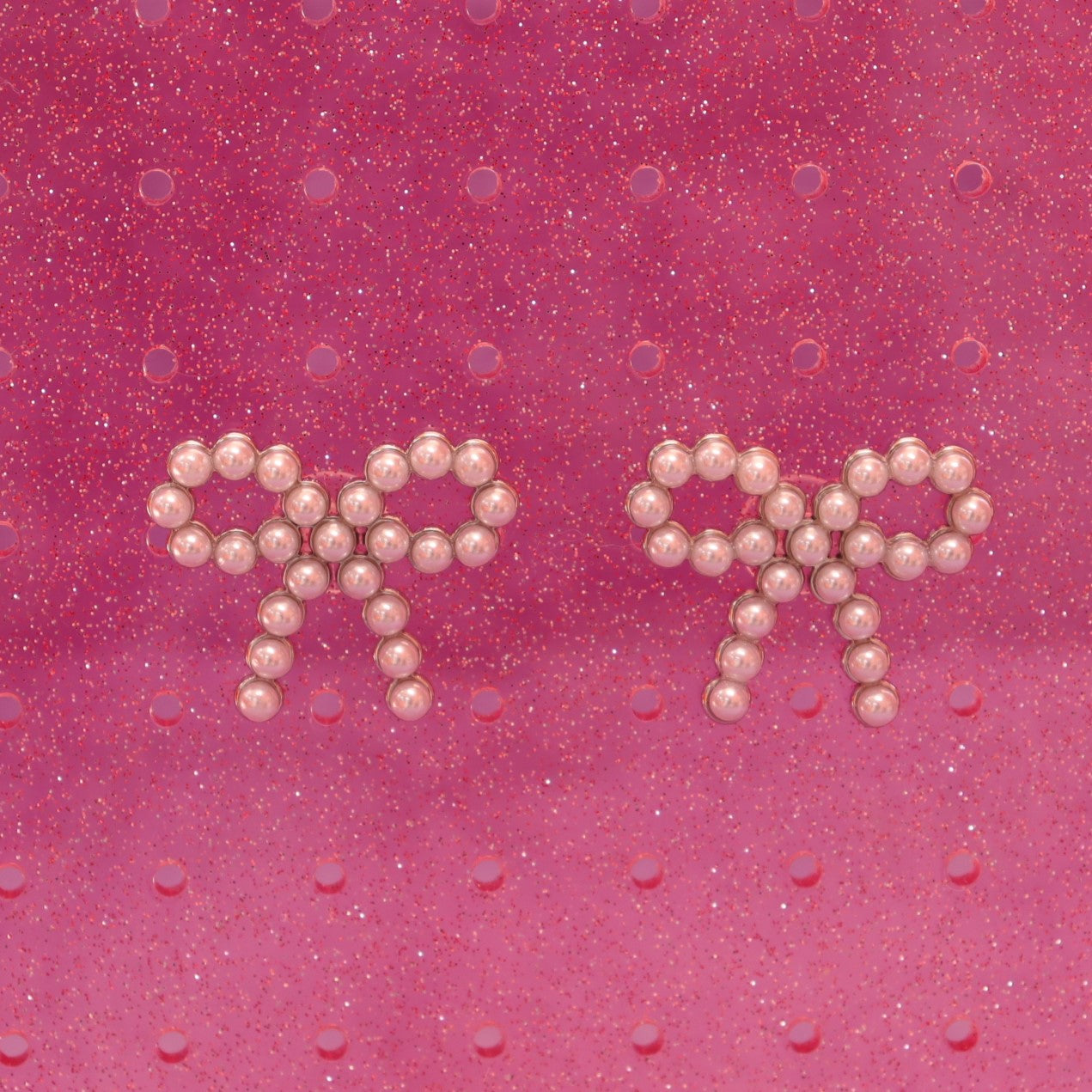 "Love Tied in a Bow" Titanium Earrings