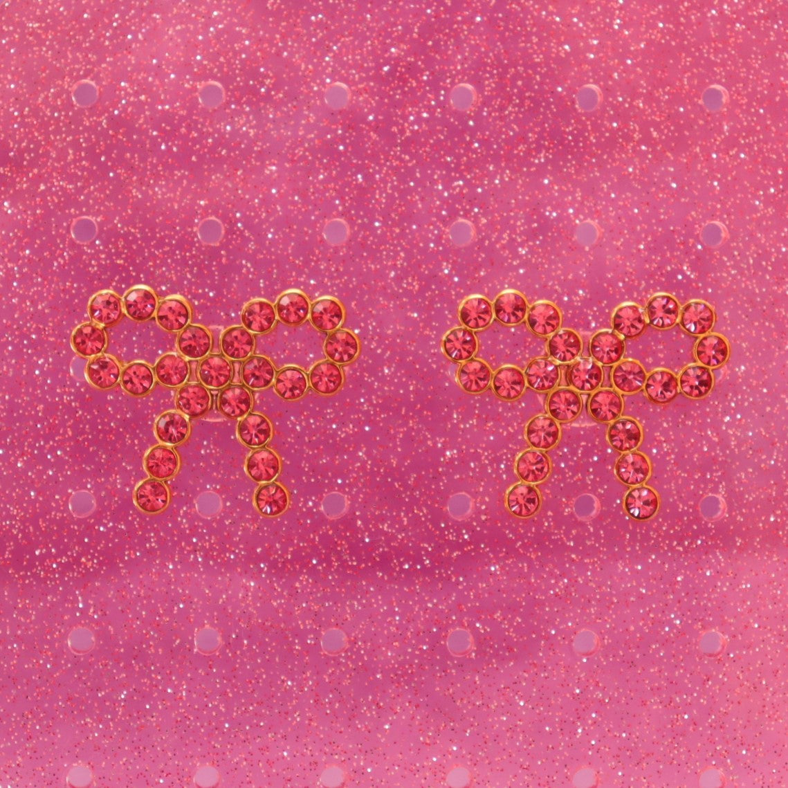 "Love Tied in a Bow" Titanium Earrings