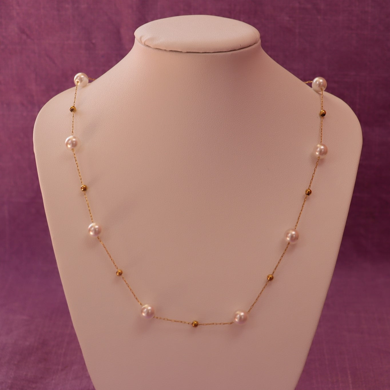 Precious as a Pearl - TItanium Necklace