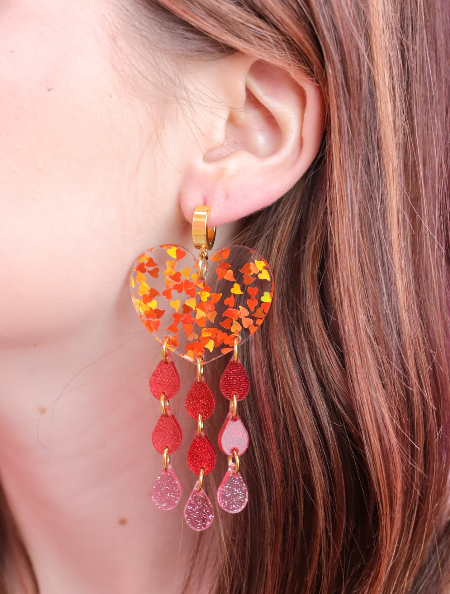 Heart Full of Love Statement Earrings
