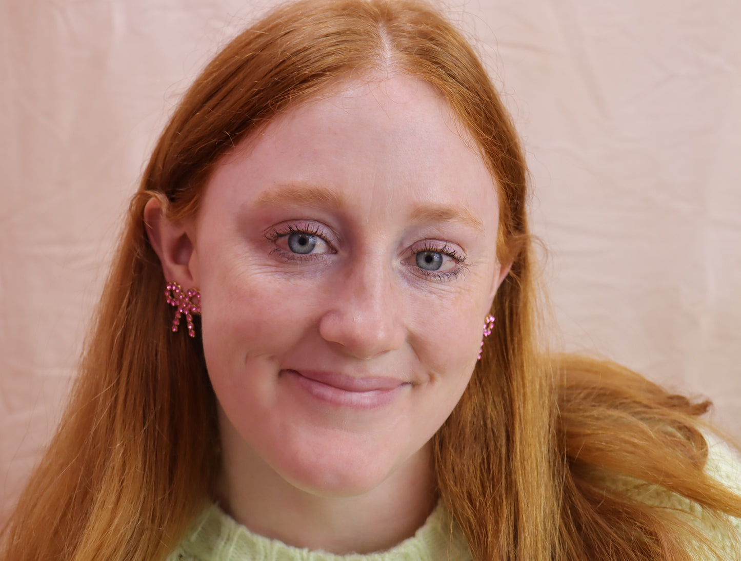 "Love Tied in a Bow" Titanium Earrings