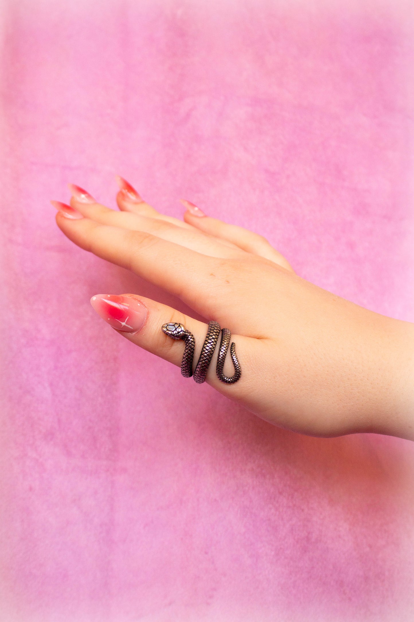 Titanium Snake Ring