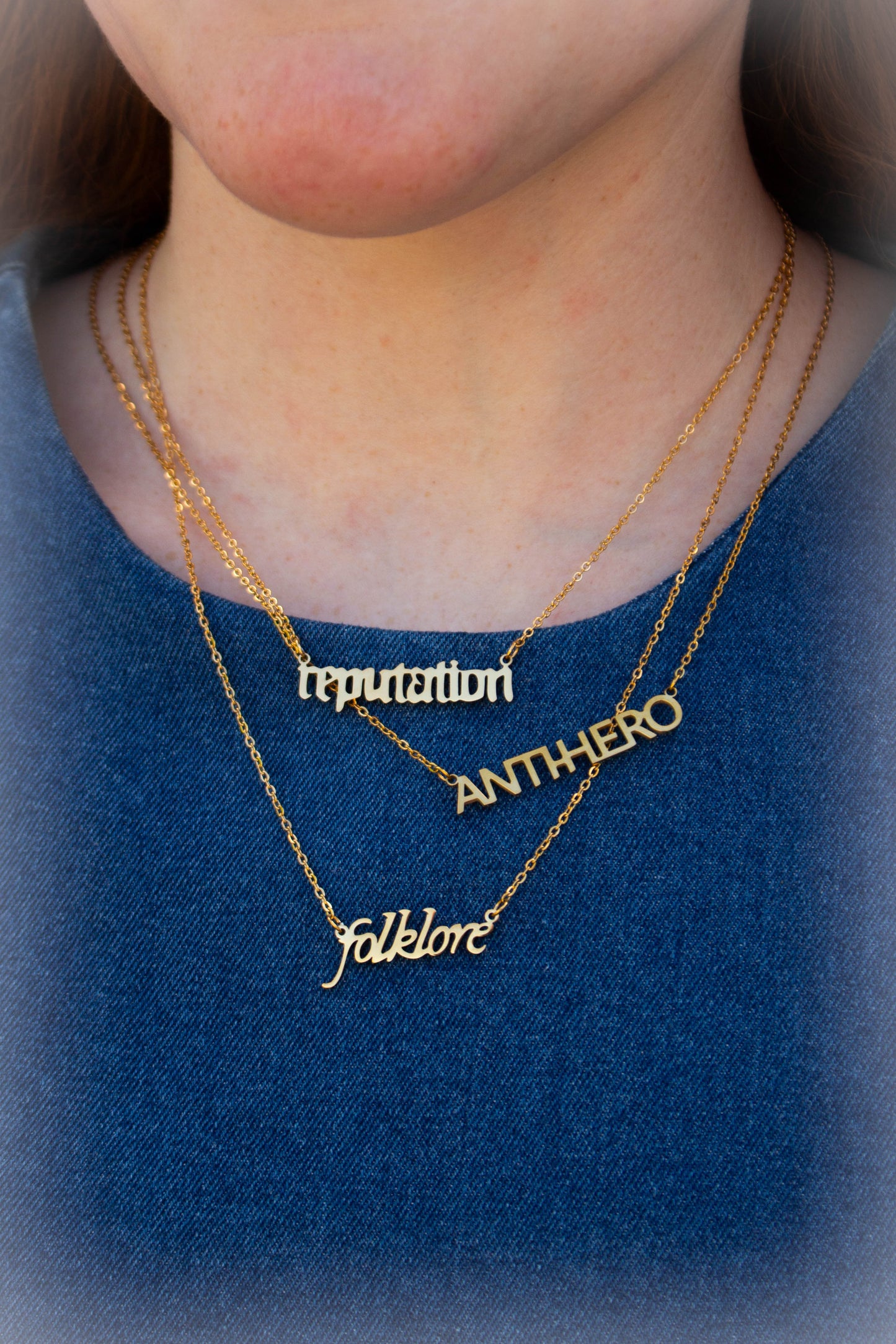 Taylor Swift Stainless Steel Necklace