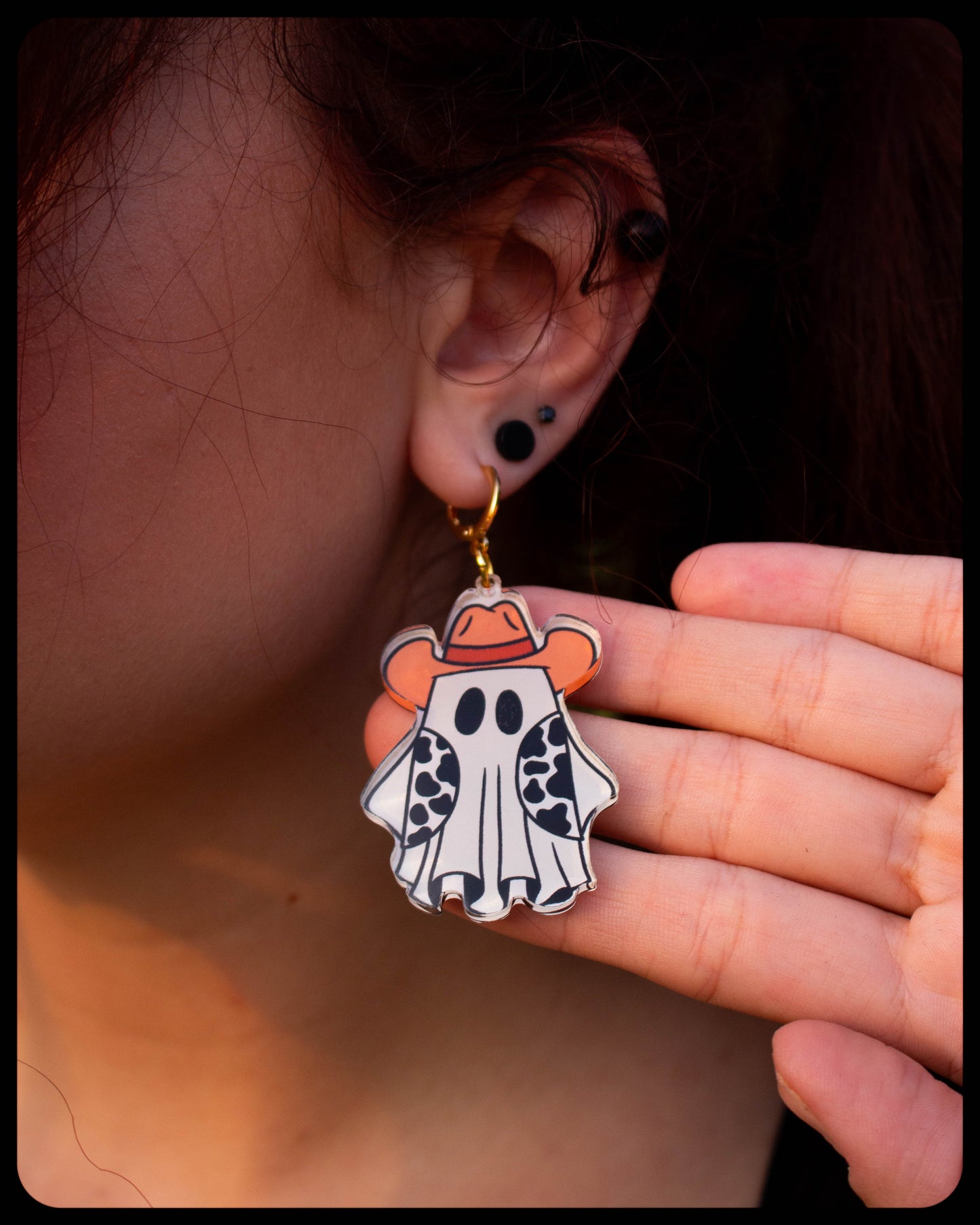 Country Ghouls - Ghost Earrings