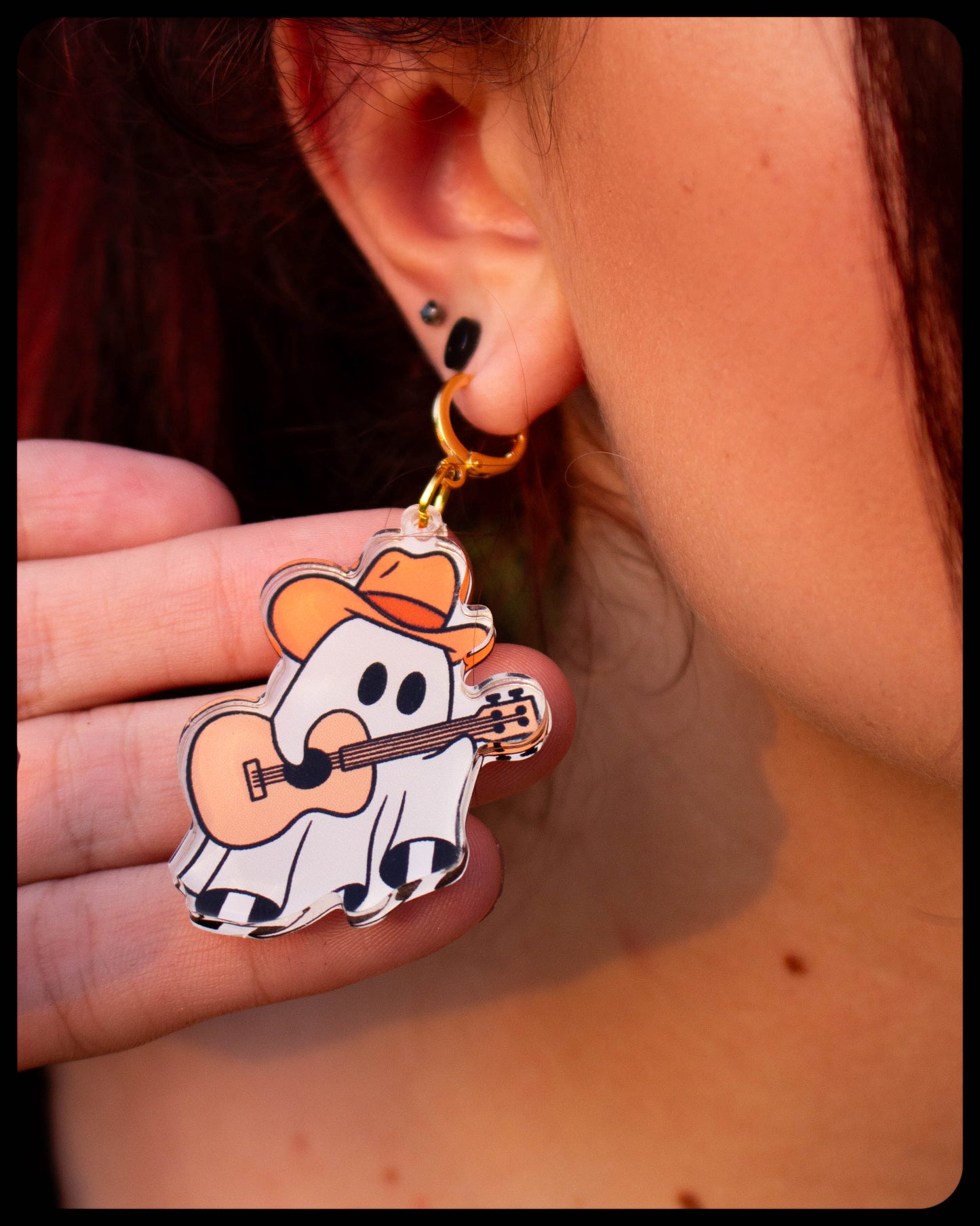 Country Ghouls - Ghost Earrings