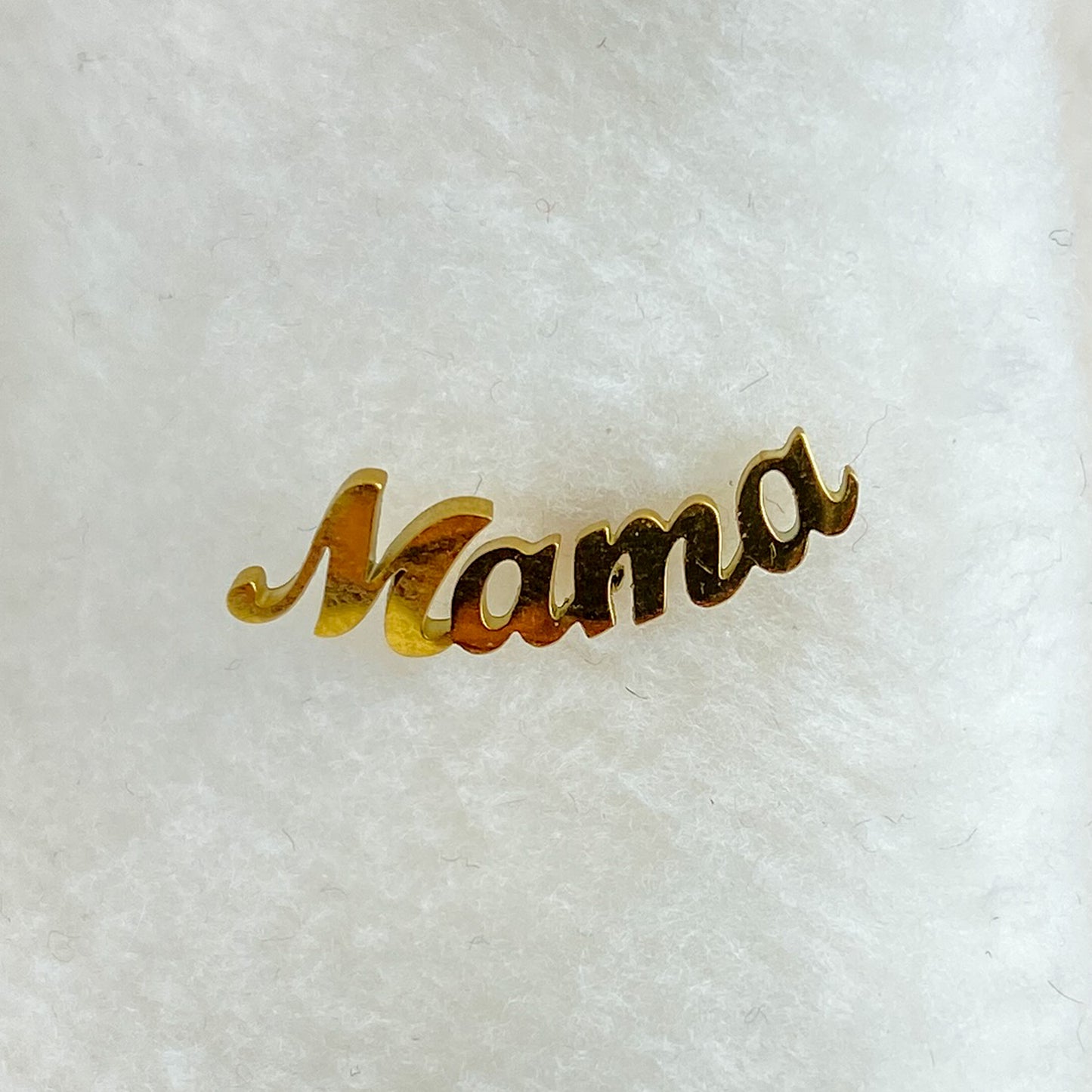 Mama Titanium Stud Earrings