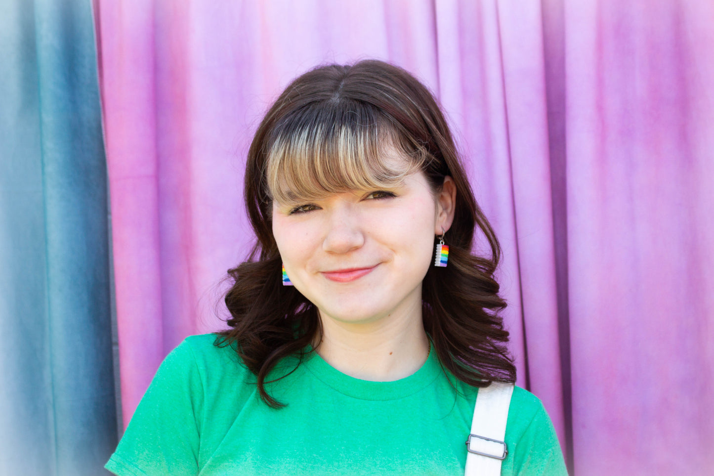 Rainbow Cake Earrings