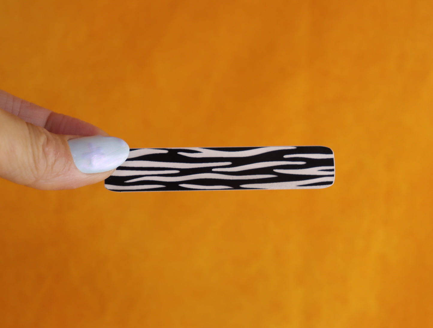 Zebra Stripe Barrettes