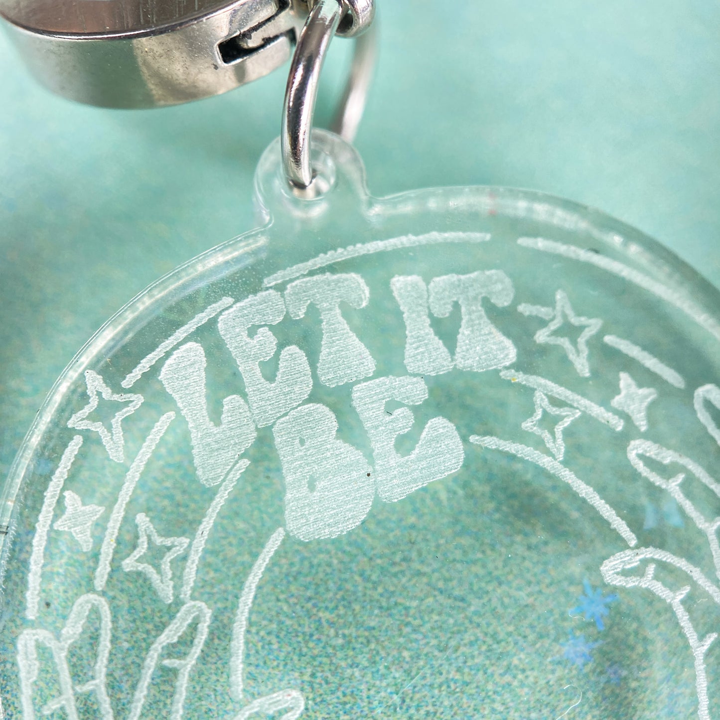 'Let it Be' Iridescent Earrings