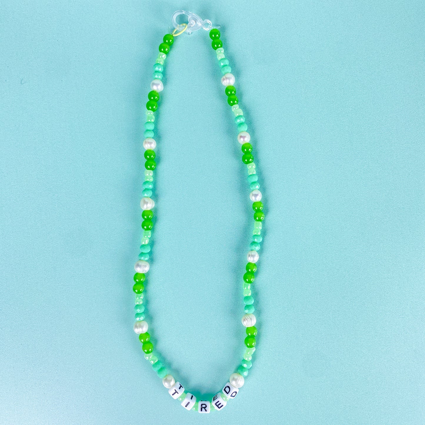 'Tired' Necklace