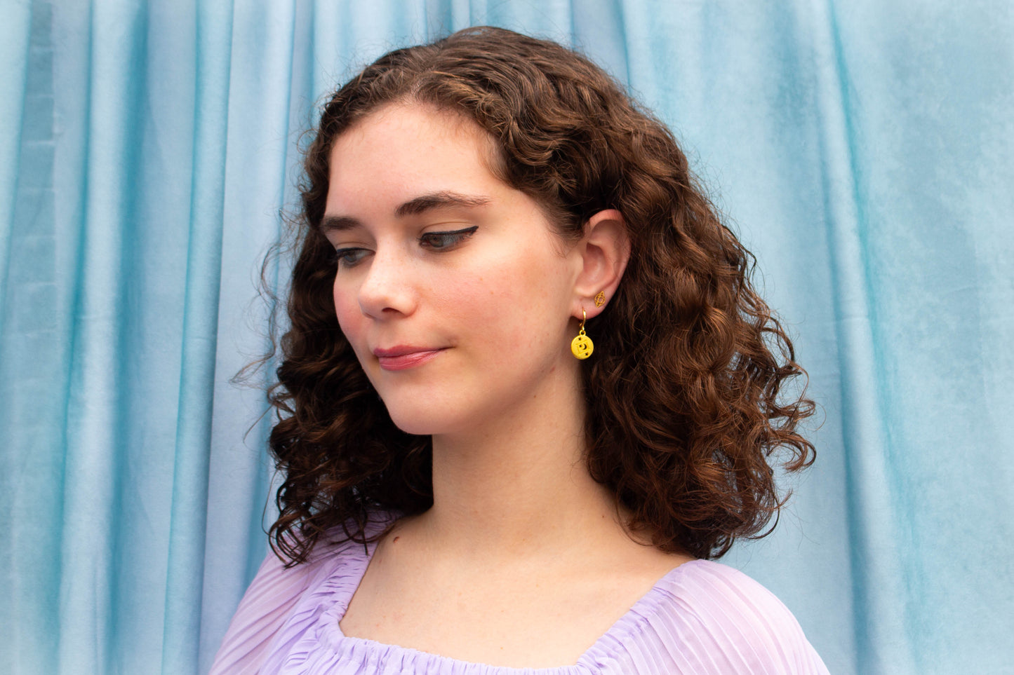 Zodiac Constellation Charm Earrings