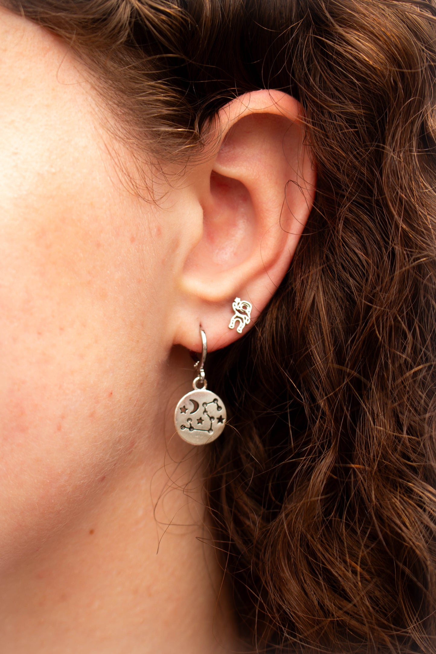 Zodiac Constellation Charm Earrings
