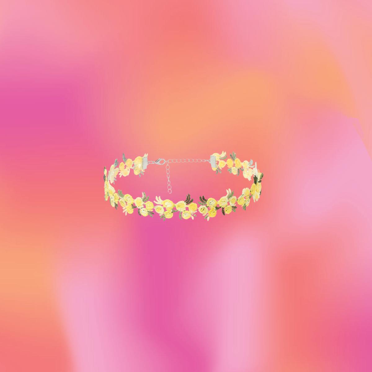 Ribbon Chocker Necklace