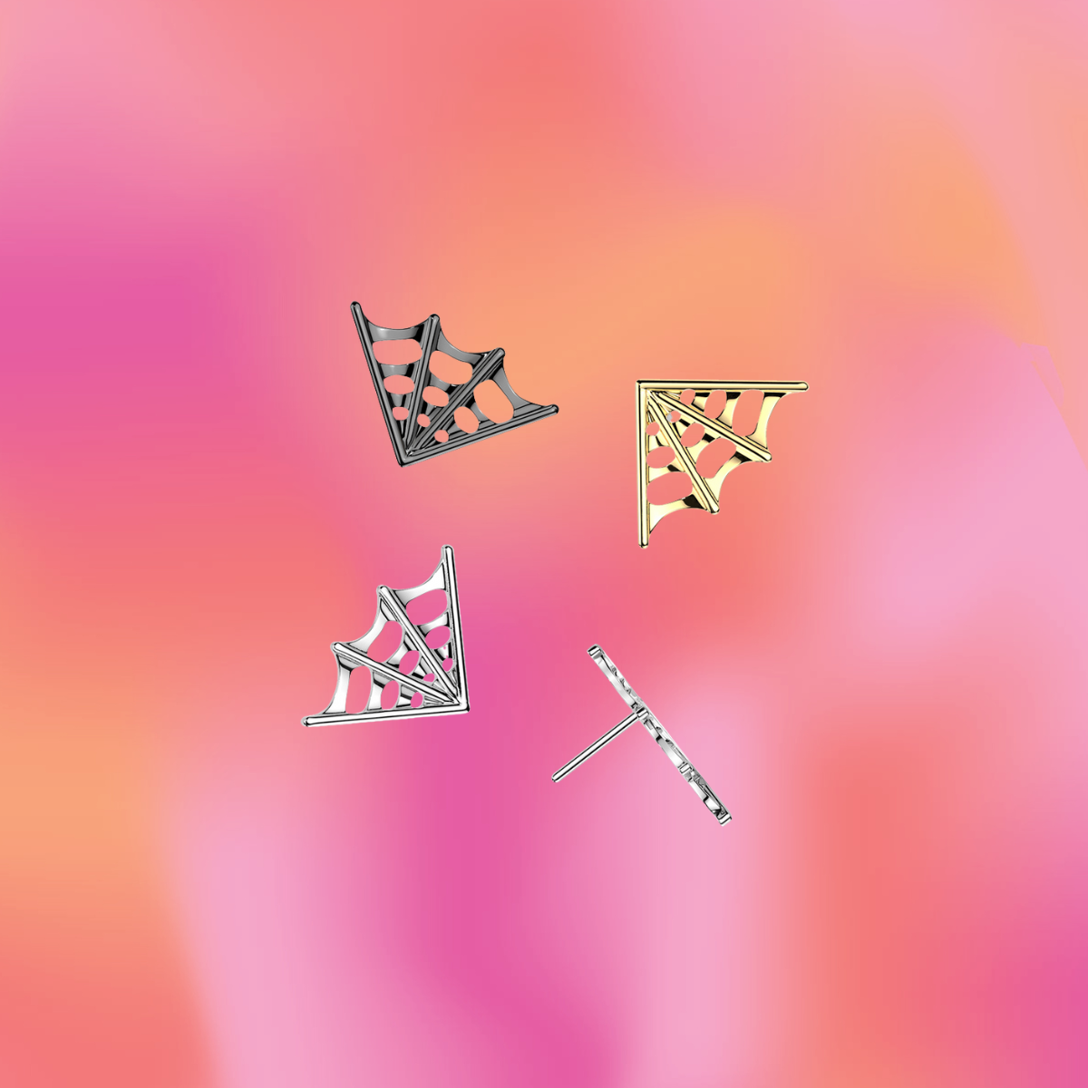 Titanium Flat Back Web