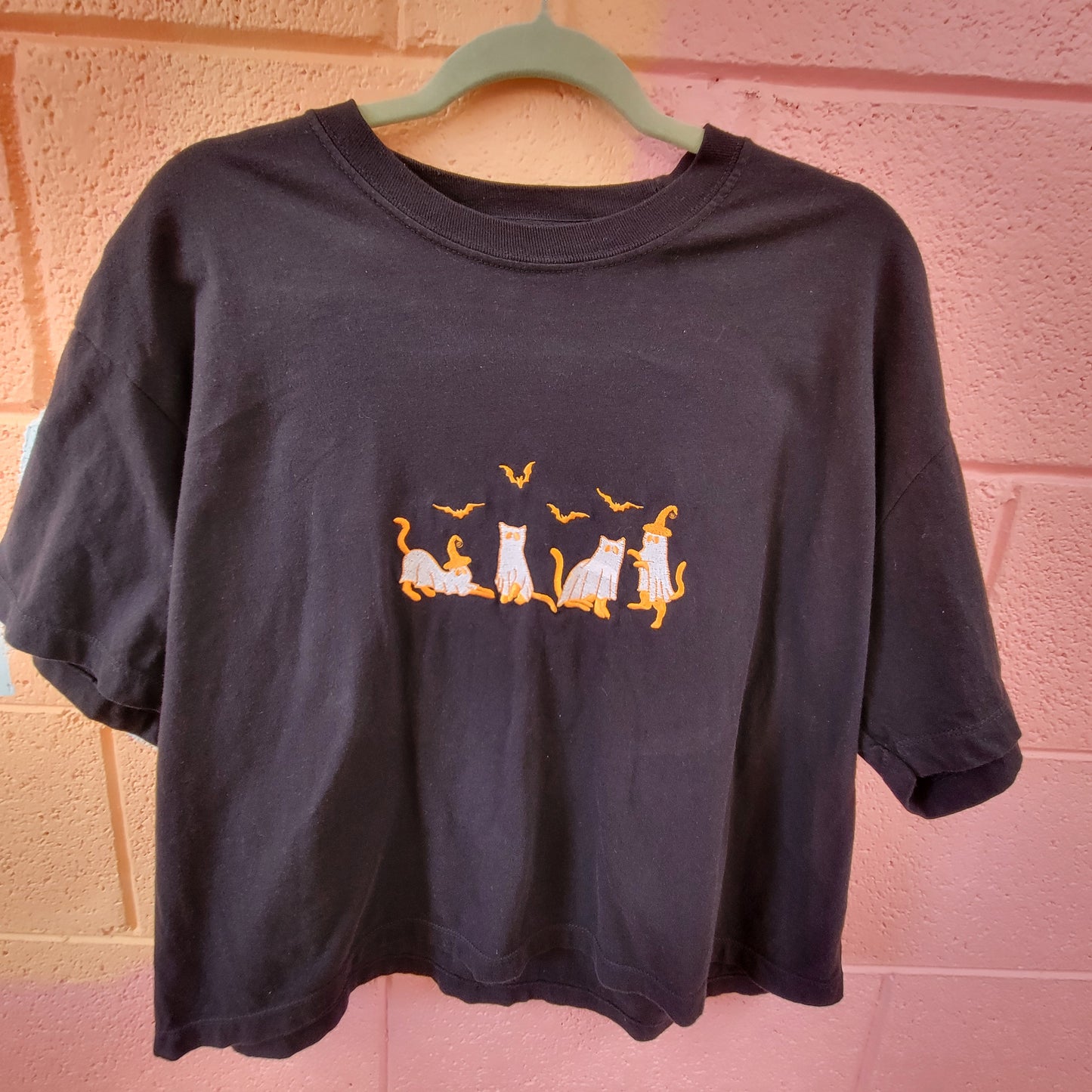Halloween Kittens - Embroidered T-Shirts