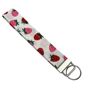 Fabric Keychain Wristlet