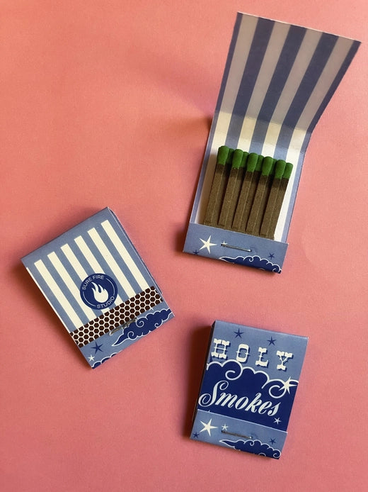 "Holy Smokes" Matchbook