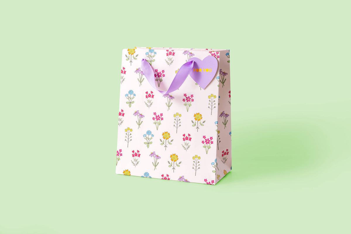 Gift Bags - Wildflowers - Assorted Sizes: Small
