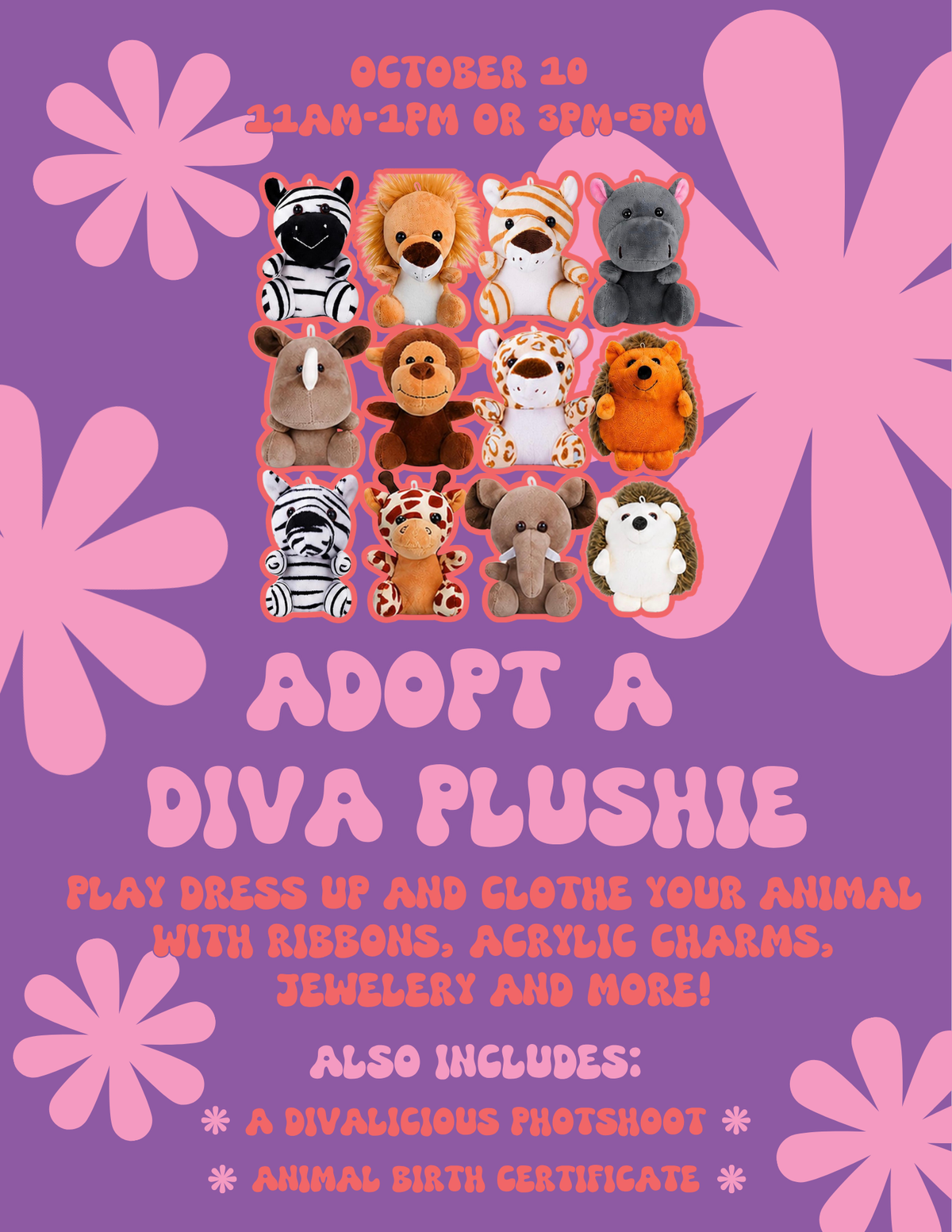 10/10/16 Adopt a Plushie
