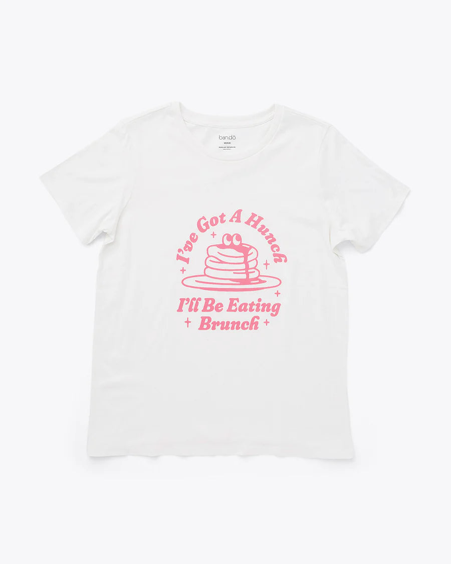 "I've got a Hunch I'll be Eating Brunch" 100% cotton tee