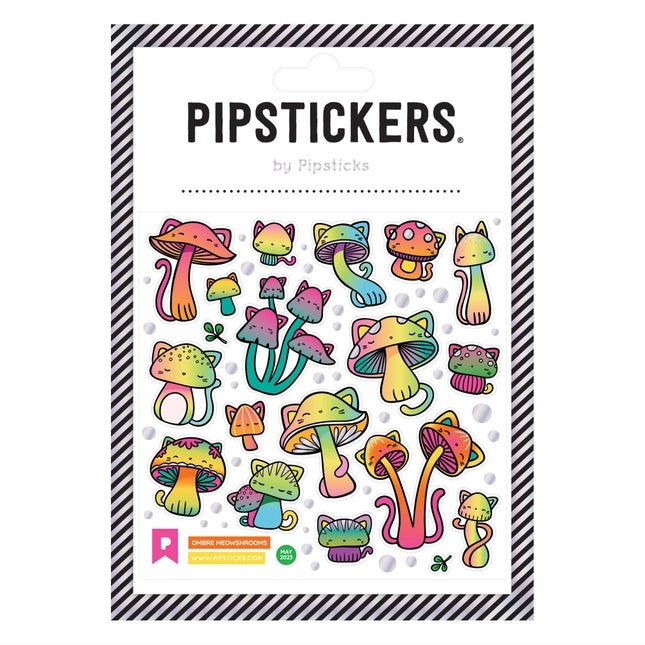 Ombre Meowshrooms Sticker Sheet