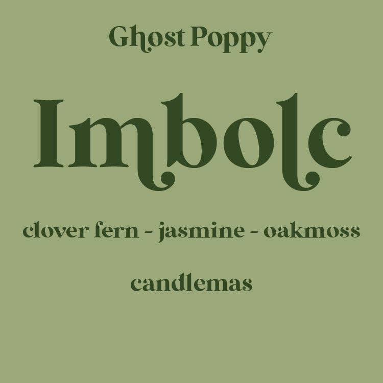 Imbolc Spring Mini Candle