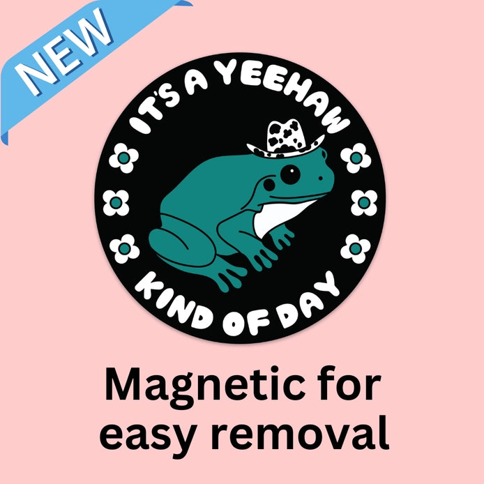 "It's a Yeehaw Kind of Day" Magnetic Bumper Sticker