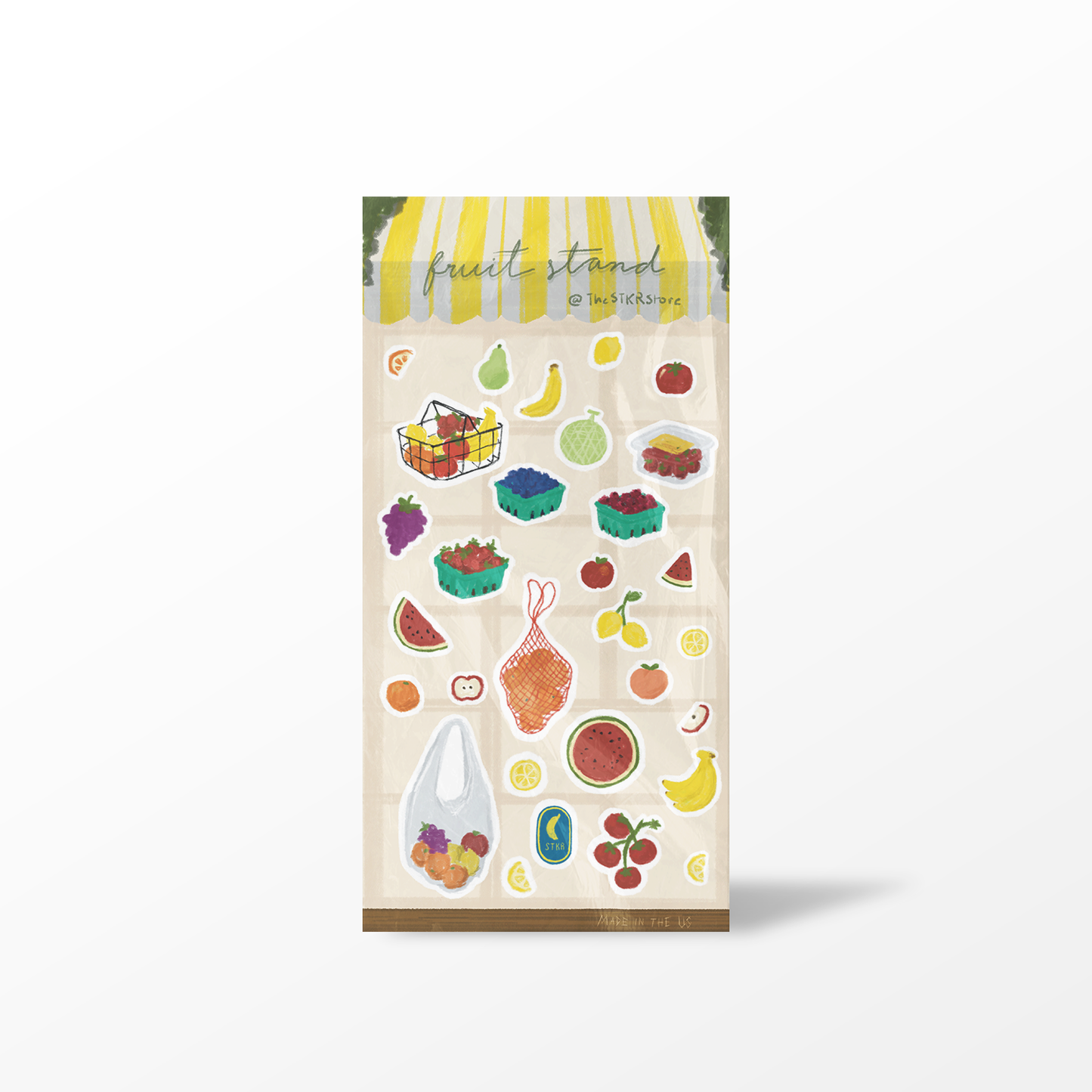 Fruit Stand Sticker Sheets