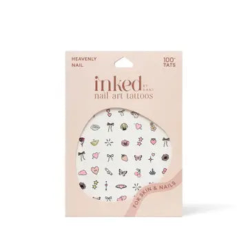 Heavenly Nail Art Temporary Tattoo Pack