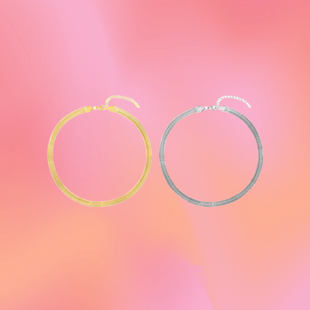 Thick Connector Chain Necklace