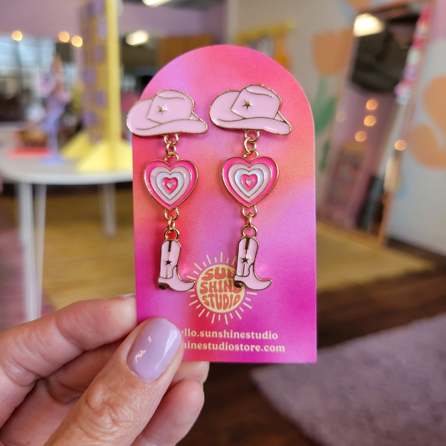 Cowgirl Love Earrings